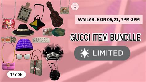 gucci roblox collection